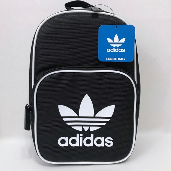 adidas Handbags - Adidas Originals Santiago Trefoil Black Lunch Bag